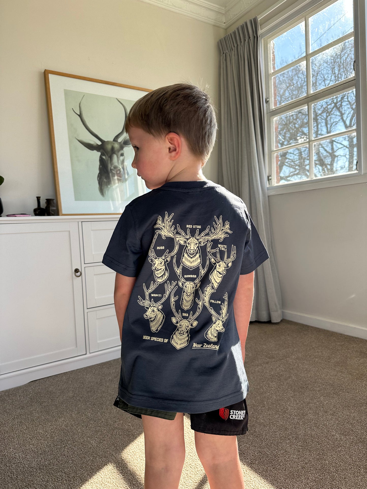 Seven Stags Kids Tee