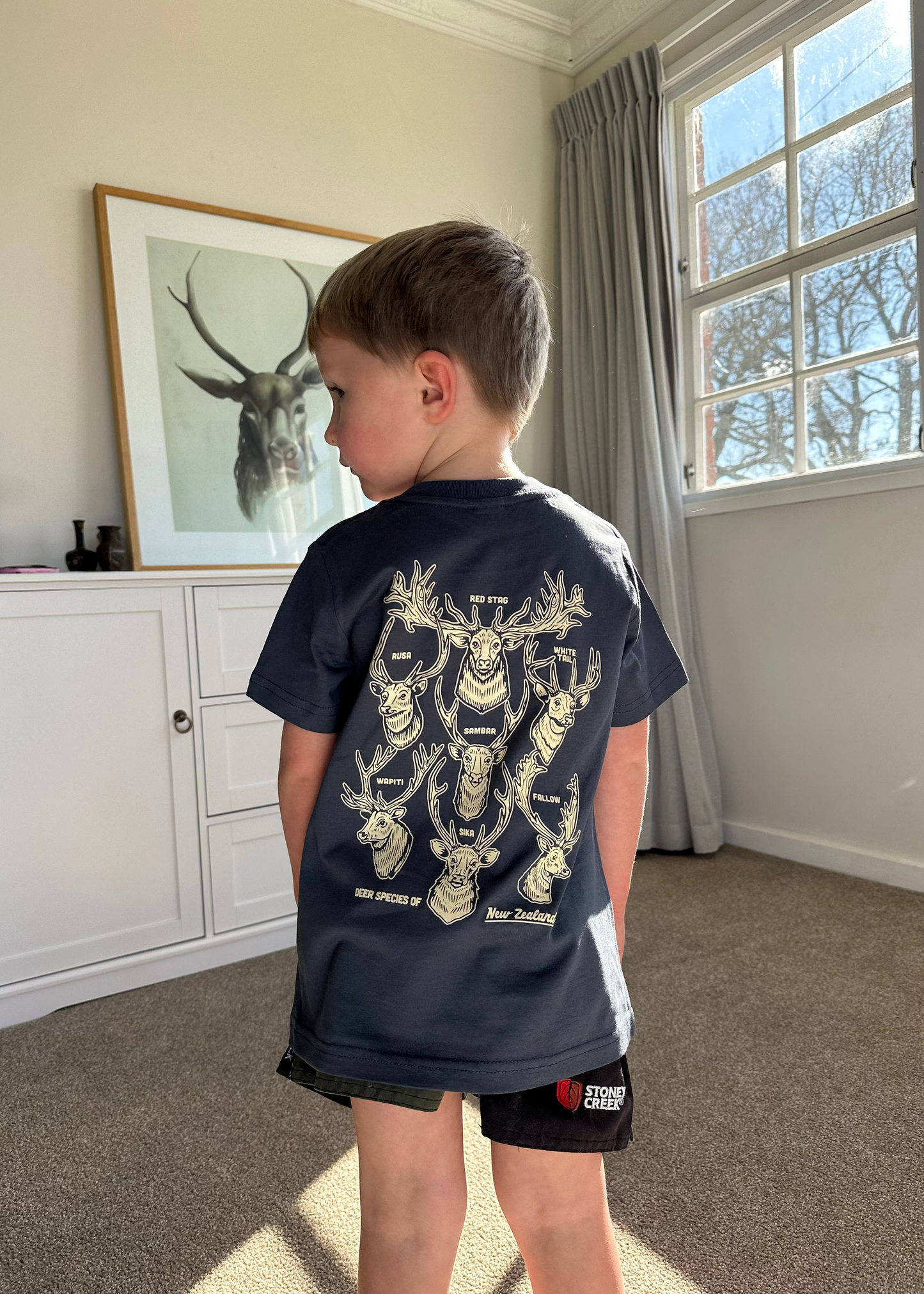 Seven Stags Kids Tee