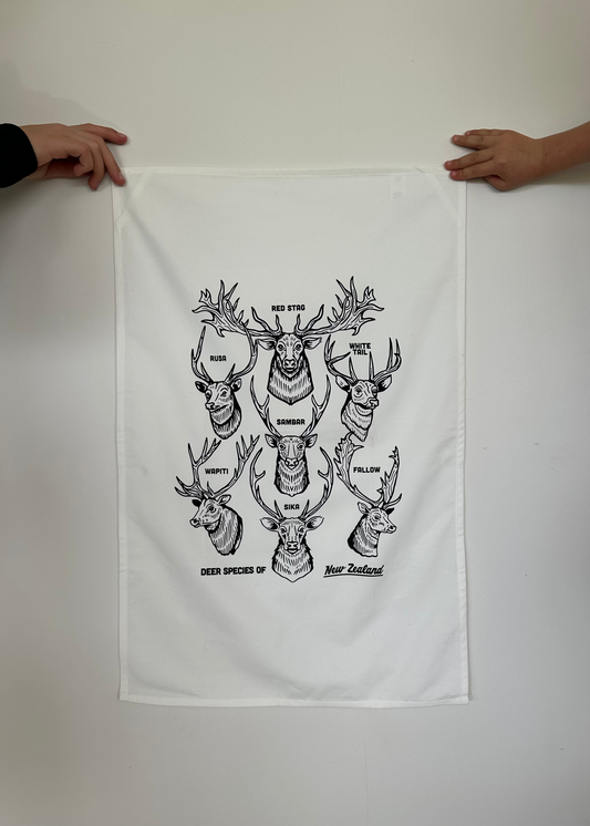 Seven Stags Tea Towel