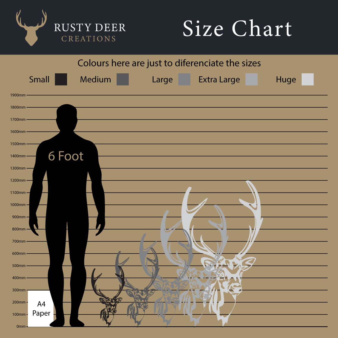 Sika Silhouette Metal Wall Art