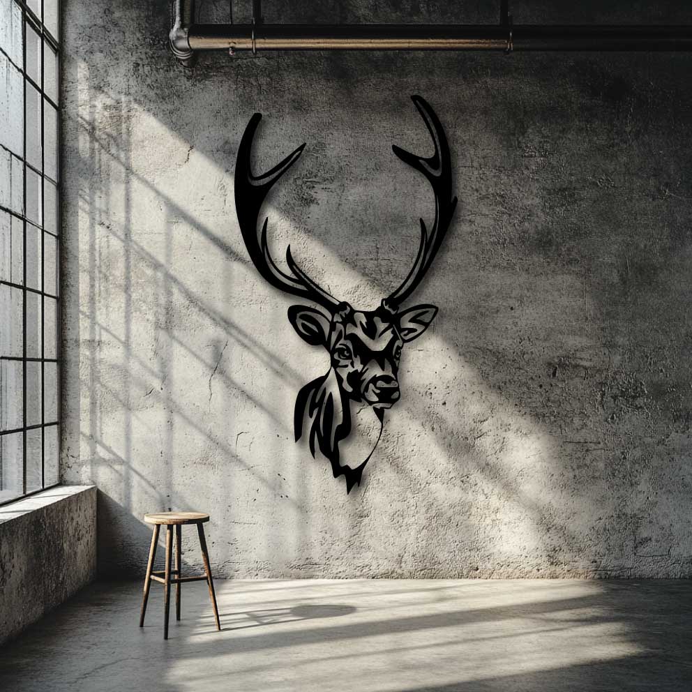Sika Silhouette Metal Wall Art