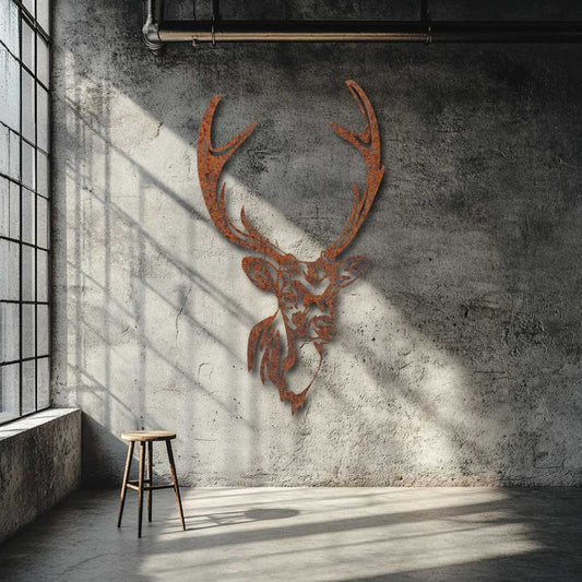 Sika Silhouette Metal Wall Art