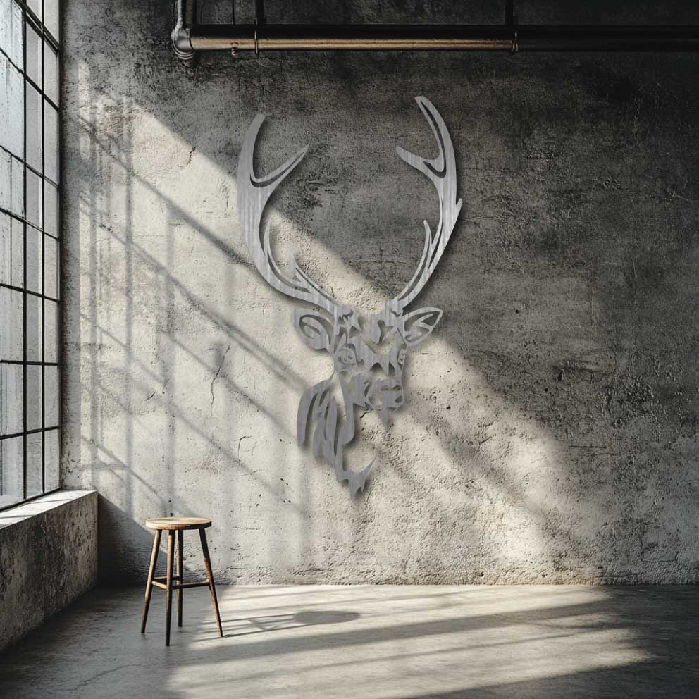 Sika Silhouette Metal Wall Art