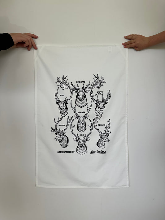 Seven Stags Tea Towel