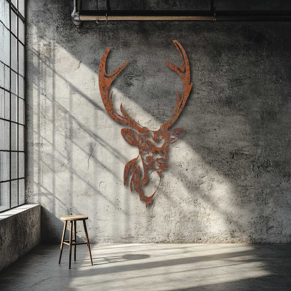 Sika Silhouette Metal Wall Art
