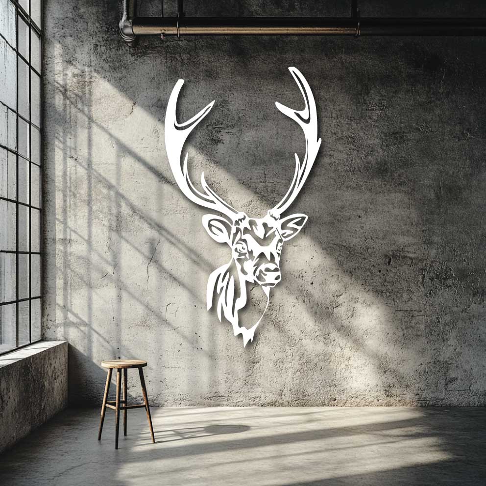 Sika Silhouette Metal Wall Art